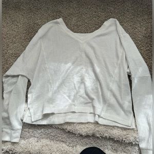 aeropostale white long sleeve tshirt